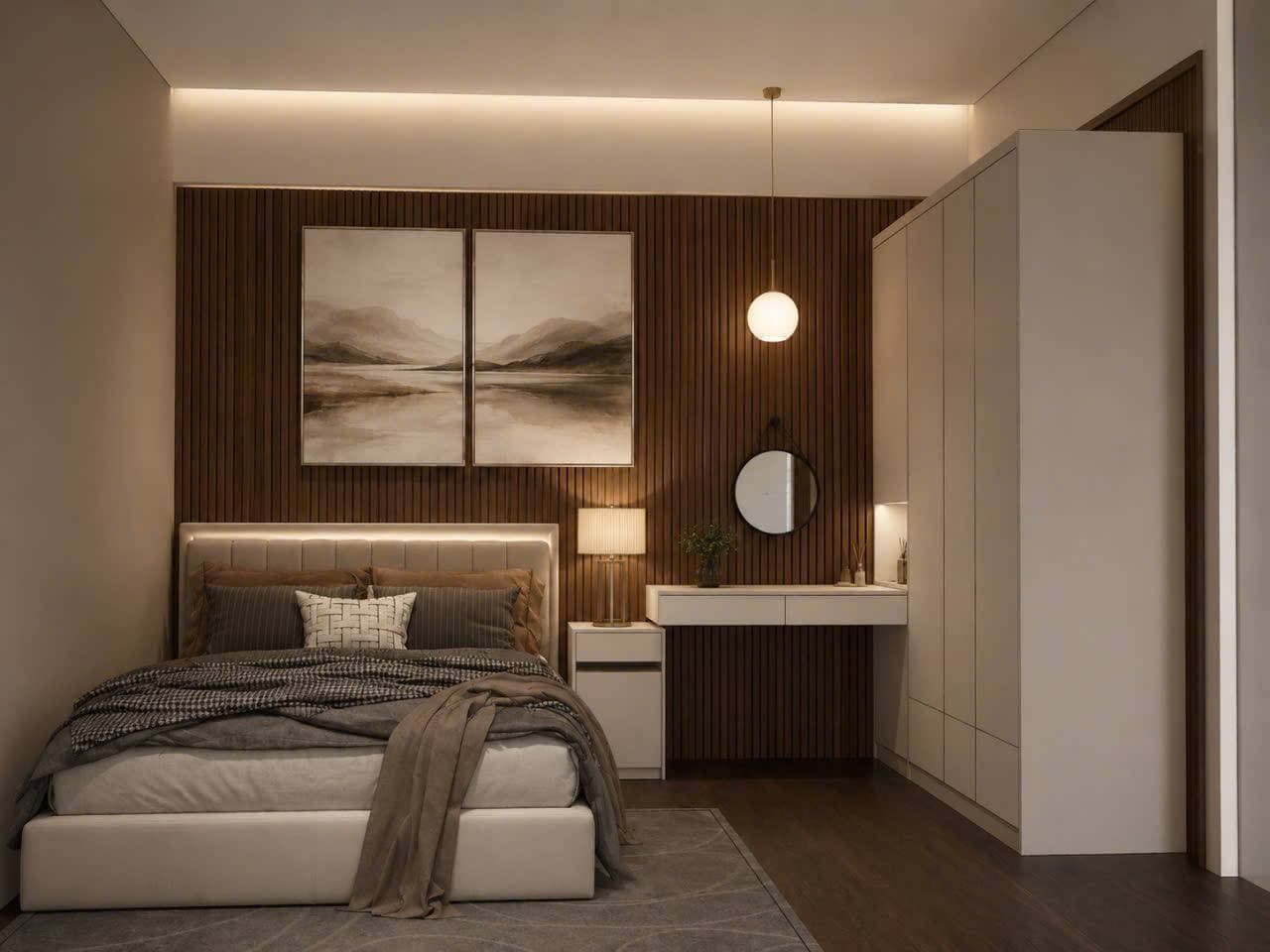 Phòng nghỉ phong cách villa tại khu nghỉ dưỡng Sóc Sơn